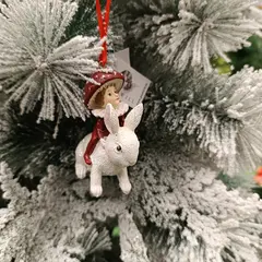 ნაძვისხის სათამაშო ბაჭია/ციყვი