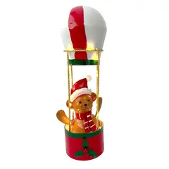 საახალწლო დეკორაცია თოვლის ბაბუა ბურთი 13.5x11.5x37 სმ