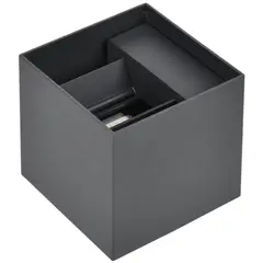 Подсветка стены LED IEK 6W 4000К IP65 серый