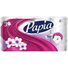 Toilet paper Papia 8 pcs