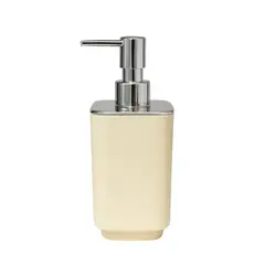 Liquid soap dispenser 16 cm beige