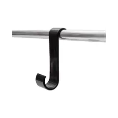 კაუჭი პირსახოცის საკიდი Primanova S Shape-BLACK