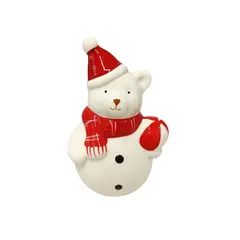 საახალწლო დეკორაცია "თოვლის ბაბუა" 9.2x7.3x12.6 სმ