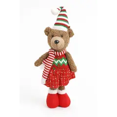 საახალწლო დეკორაცია "დათვი" 55 სმ