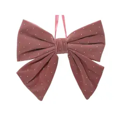 ნაძვის ხის სათამაშო ბაფთა Decoris 2 x 11 x 11 სმ იასამნისფერი