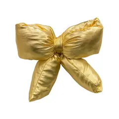 საახალწლო მორთულობა ბაფთა ოქროსფერი 32x40 სმ