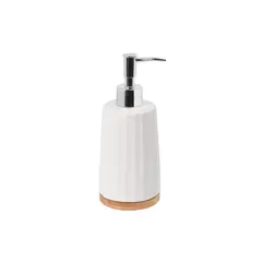 Soap dispenser Bisk kido white bamboo