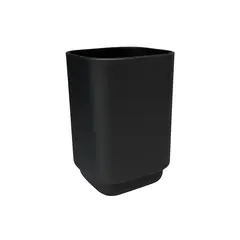 კბილის ჯაგრისების ჭიქა 10 სმ შავი