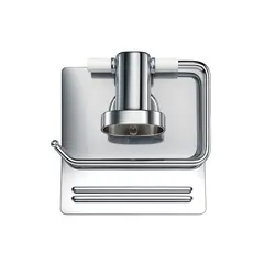 Toilet paper holder shiny Chrome