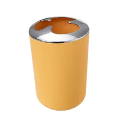 Подставка для зубных щеток 10 см бежевая