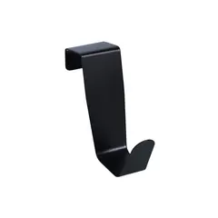 პირსახოცის საკიდი კაუჭი Bisk Trendy black