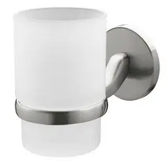 ჭიქა კბილის ჯაგრისებისთვის VIRGINIA BF TOOTHMUG AND HOLDER