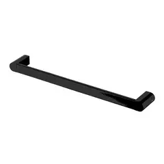 შტანგა პირსახოცებისთვის FUTURA BLACK TOWEL BAR