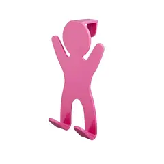 პირსახოცის დასაკიდი კაუჭი Bisk City 2 Pink