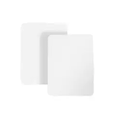 დეკორატიული ლარტყის ხუფი Foge 3x4 სმ 2 ც თეთრი