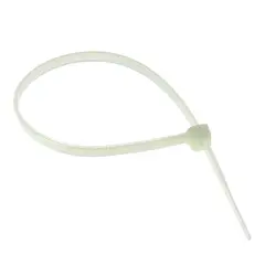 Clamp belt EKF Simple white 100 pcs