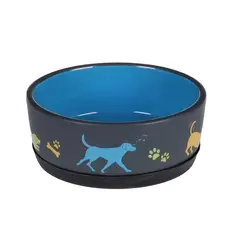 ჯამი კერამიკის Flamingo DOG CORI BLUE RO