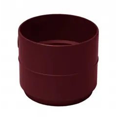 Муфта трубы красная Rainway 75 мм