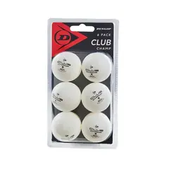 Table tennis balls DUNLOP CLUB CHAMP 40+ 6pcs