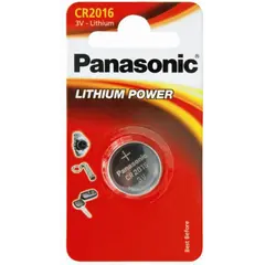 ლითიუმის ელემენტი Panasonic CR2016