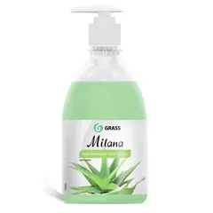 Жидкое крем-мыло Grass "Milana" алоэ вера 500 мл