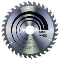 ცირკულარული დისკი Bosch Optiline Wood 190x2.6x30 მმ 36