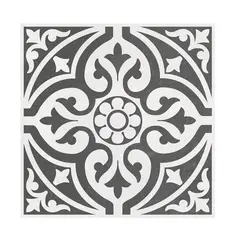 Плитка напольная Super Ceramica RONDA BLACK GRES 45X45см