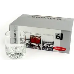 Стакан для виски Pasabahce SILVANA 6шт 200мл 942414