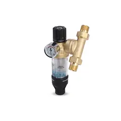 წყლის მექანიკური ფილტრი  მანომეტრით და ჩამრეცხით Kamkama K1-360