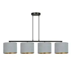 Подвес EMIBIG Hilde 4 E27 4x MAX 60W серый