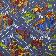 რბილი იატაკი AW BIG CITY 97 Multi 4m