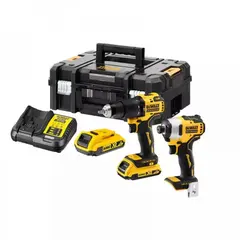 Набор аккумуляторных инструментов DeWalt DCK2062D2T-QW