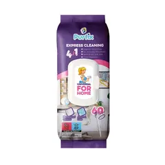 Влажные салфетки Purfix 60шт универсальные