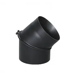 Колено регулируемое для дымохода Darco  45° D-180