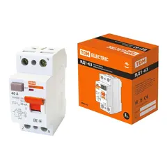 Residual current device TDM 2P 40А