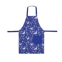 Фартук Home Line 65х75 см олени на синем