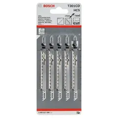 პირი ბეწვახერხის Bosch T 301 CD, HCS 5 მმ