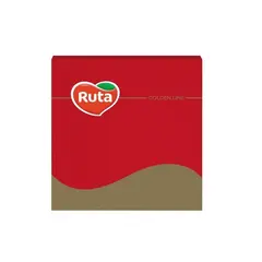 Салфетки Ruta 33x33 20шт 3-слойная ароматизированная красная 1676