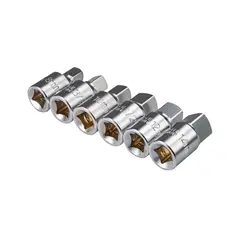 Bit set Topmaster 339604 3/8" 6 pcs