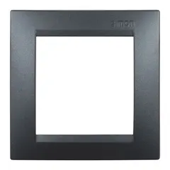 ჩარჩო Simon 15 1500610-038 1 განყოფილებიანი გრაფიტი