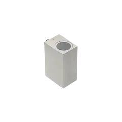 Светильник фасадный GTV TIAGO 2 35W GU10 IP54 AC220-240V квадрат металл