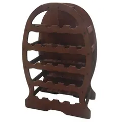 თარო ხის 23 ბოთლიანი