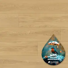 Laminate water resistant Classen Elegance Tradition Oak Cremona 1285x192x8 AC5/33 4V