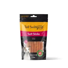ძაღლის სასუსნავი Pet Interest Tailswingers Soft Sticks ბეცვერი 100 გ