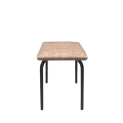 Round stool with fabric 45x30x30 cm