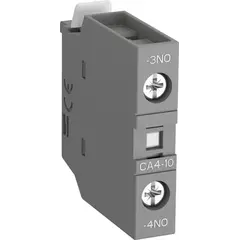 კონტაქტორის დამატებითი საკონტაქტო ABB წყობური წინა დაყენება 1 NO