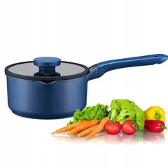 Кастрюля AMBITION Qualum Ceramic Cobalt 18 см