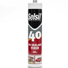 Герметик автомобильный Selsil PU Sealant Fixed 40 300 мл