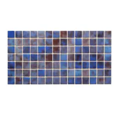 Мозаика для бассейна ÇAKA GRUP FBZM 075 25x25мм синяя 32x50.5