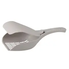 Лопатка для кошачьего туалета с крышкой Flamingo LIDO 10x26x5см